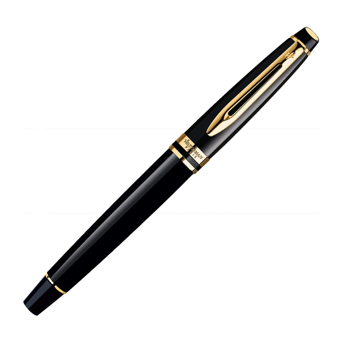 Waterman Expert Black GT Fountain Pen – Premium Writing Instrument