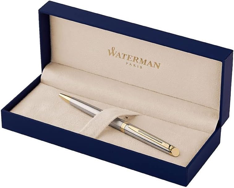 Waterman Hemisphere Stainless Steel GT Ballpoint Pen