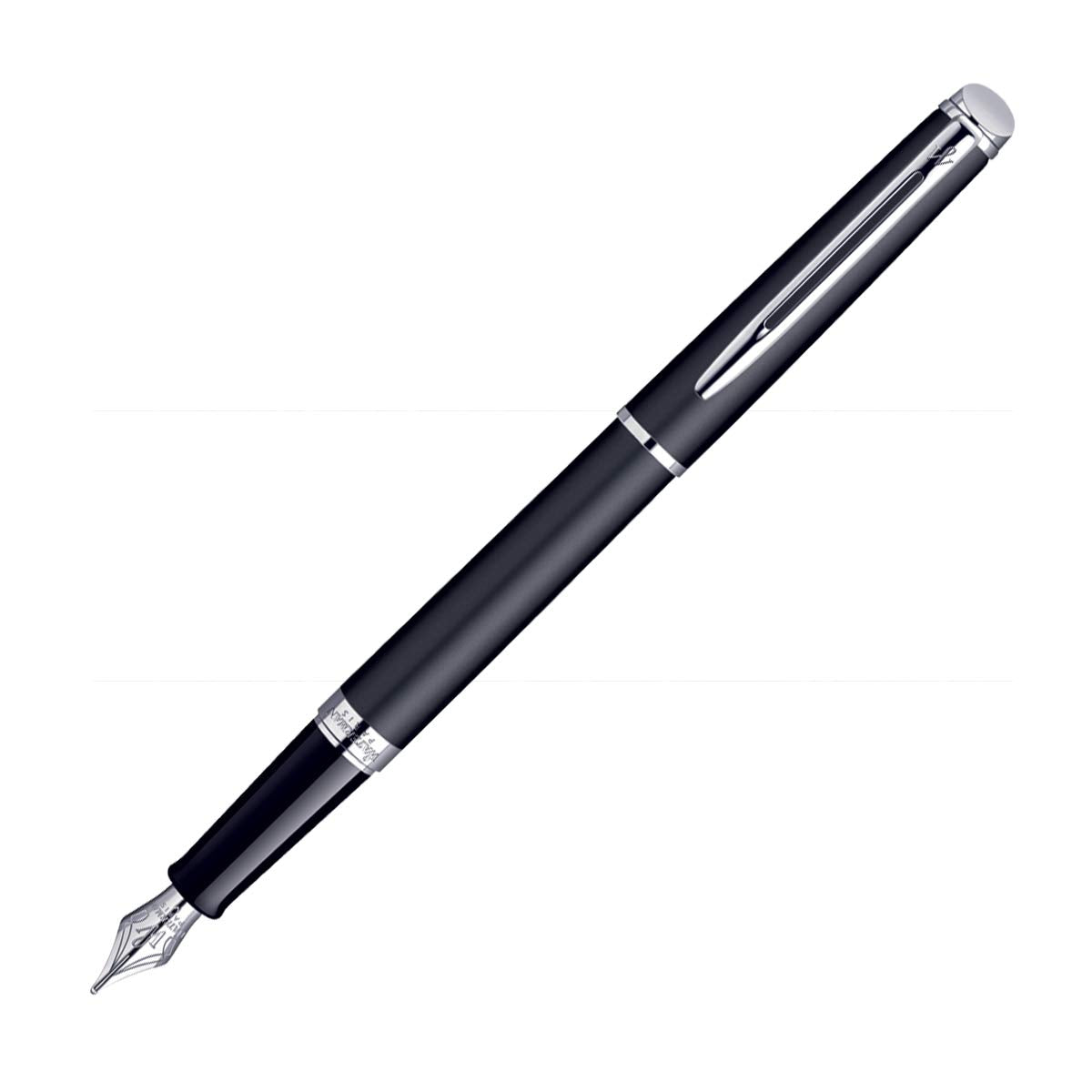 Waterman Hémisphère Fountain Pen – Metal & Black CT