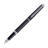 Waterman Hémisphère Fountain Pen – Metal & Black CT