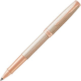 PARKER Sonnet Rollerball Pen, Prestige Chiselled Silver with Rose Gold Trim – Chiselled Silver with Rose Gold Trim (PGT)