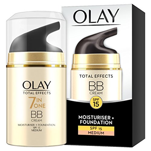 Olay Total Effect 7 In One Normal Day Cream, SPF15, Niacinamide, Vitamin B3, For Radiant Skin, 50ml