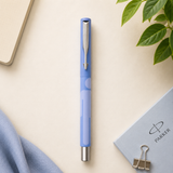 Parker Vector CT Rollerball Pen – Pastel Blue Special Edition | Blue & Black Ink | Made in UK