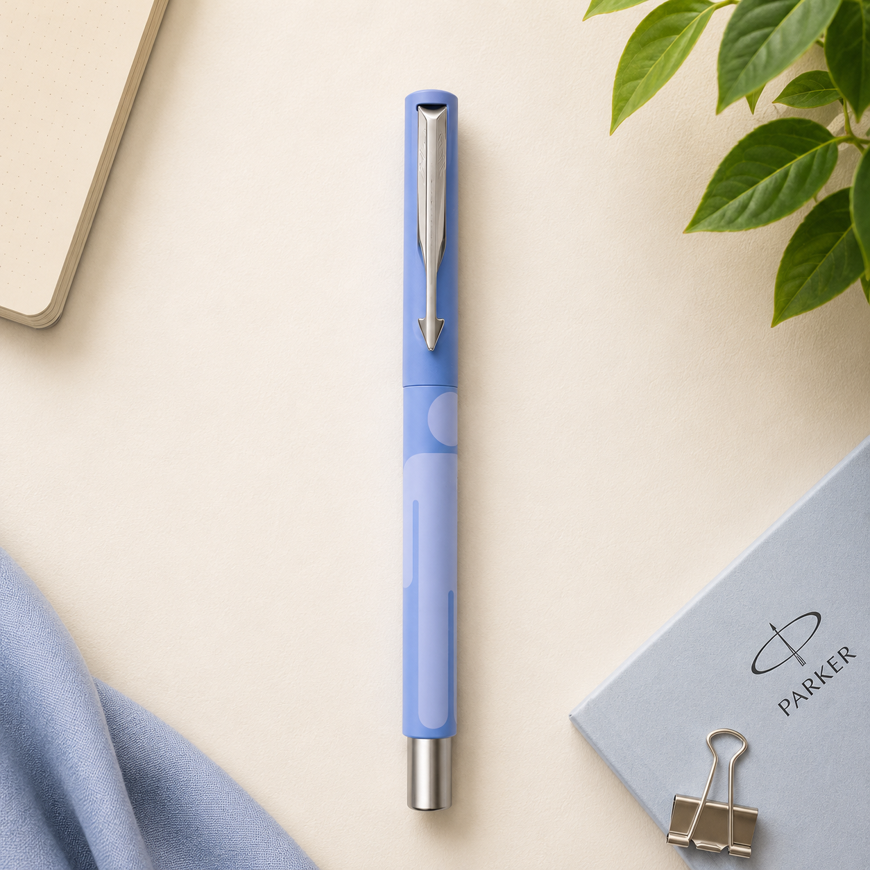 Parker Vector CT Rollerball Pen – Pastel Blue Special Edition | Blue & Black Ink | Made in UK