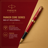 Parker Sonnet Rollerball Pen – Lacquer Red GT