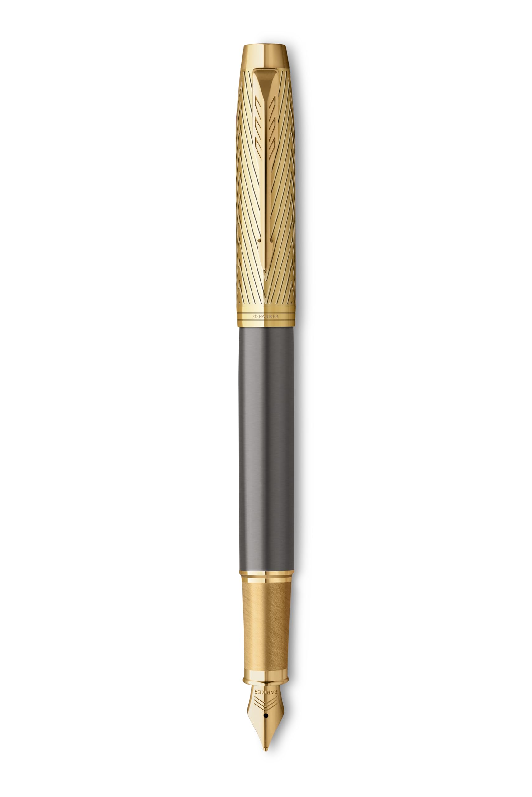 Parker IM Custom Fountain Pen – Storm Grey