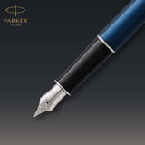 Parker Sonnet Fountain Pen – Blue Lacquer Palladium Trim, Medium Nib