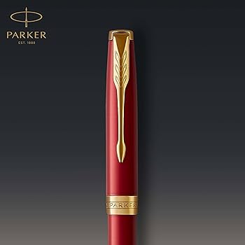 Parker Sonnet Rollerball Pen – Lacquer Red GT