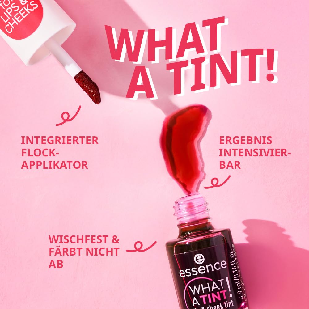Essence What A Tint! Lip & Cheek Tint – Shade 01