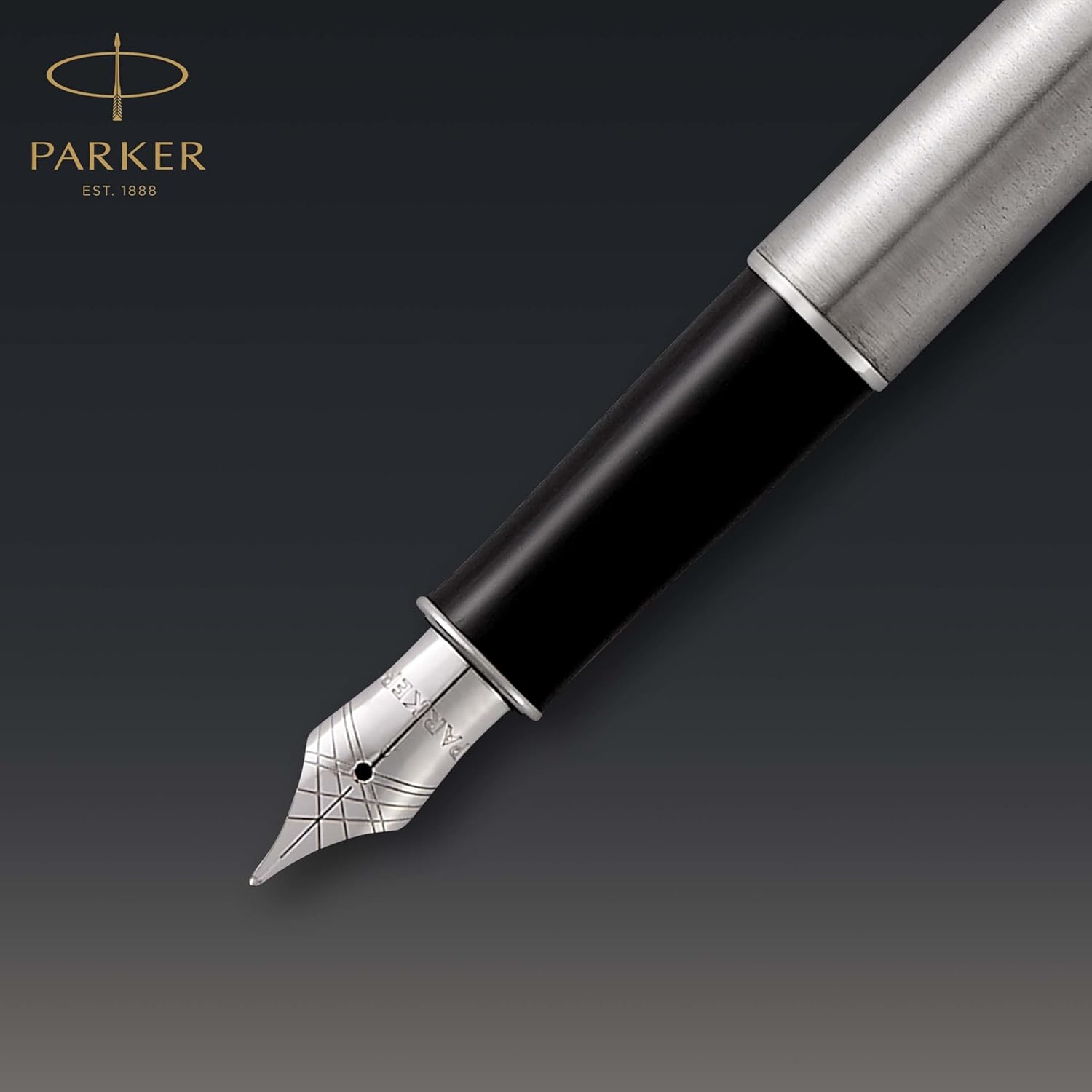 Parker Sonnet Fountain Pen – Stainless Steel with Palladium Trim