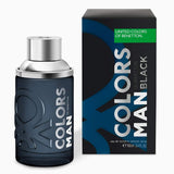 Benetton Colors Black Man EDT Spray