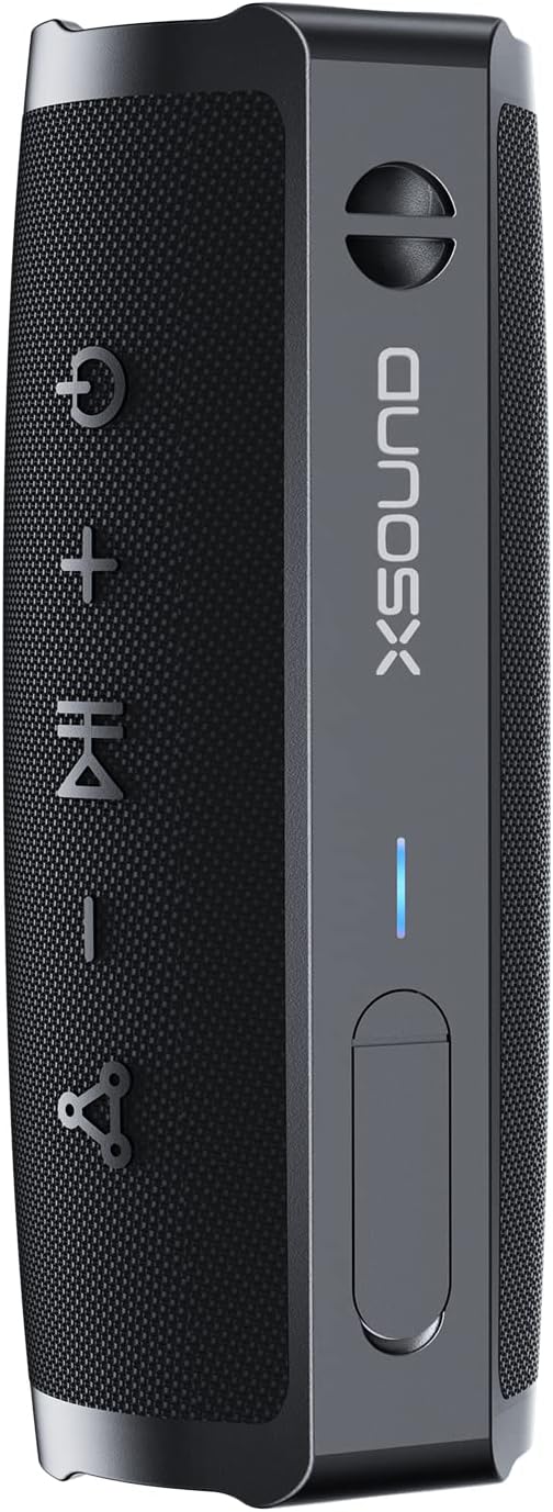 XSOUND FunPlay Pro Wireless Bluetooth Speaker – 20H Playtime, Deep Bass, IPX7 Waterproof, TWS Stereo
