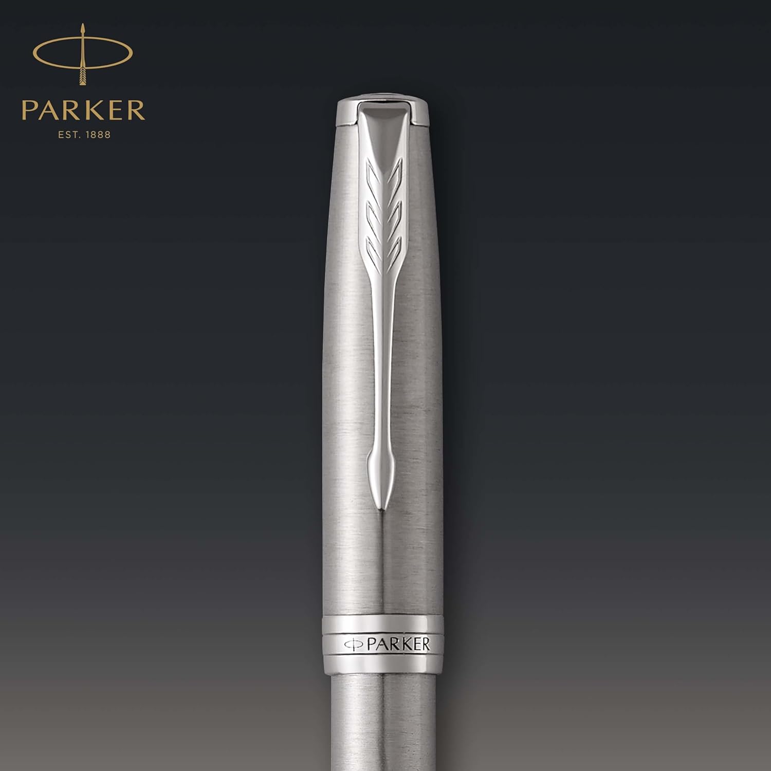 Parker Sonnet Fountain Pen – Stainless Steel with Palladium Trim