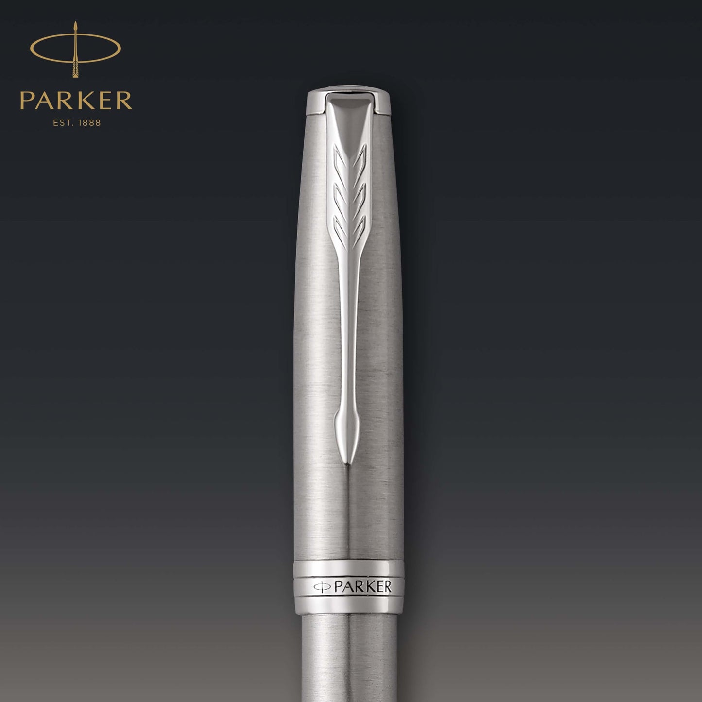 Parker Sonnet Fountain Pen – Stainless Steel with Palladium Trim