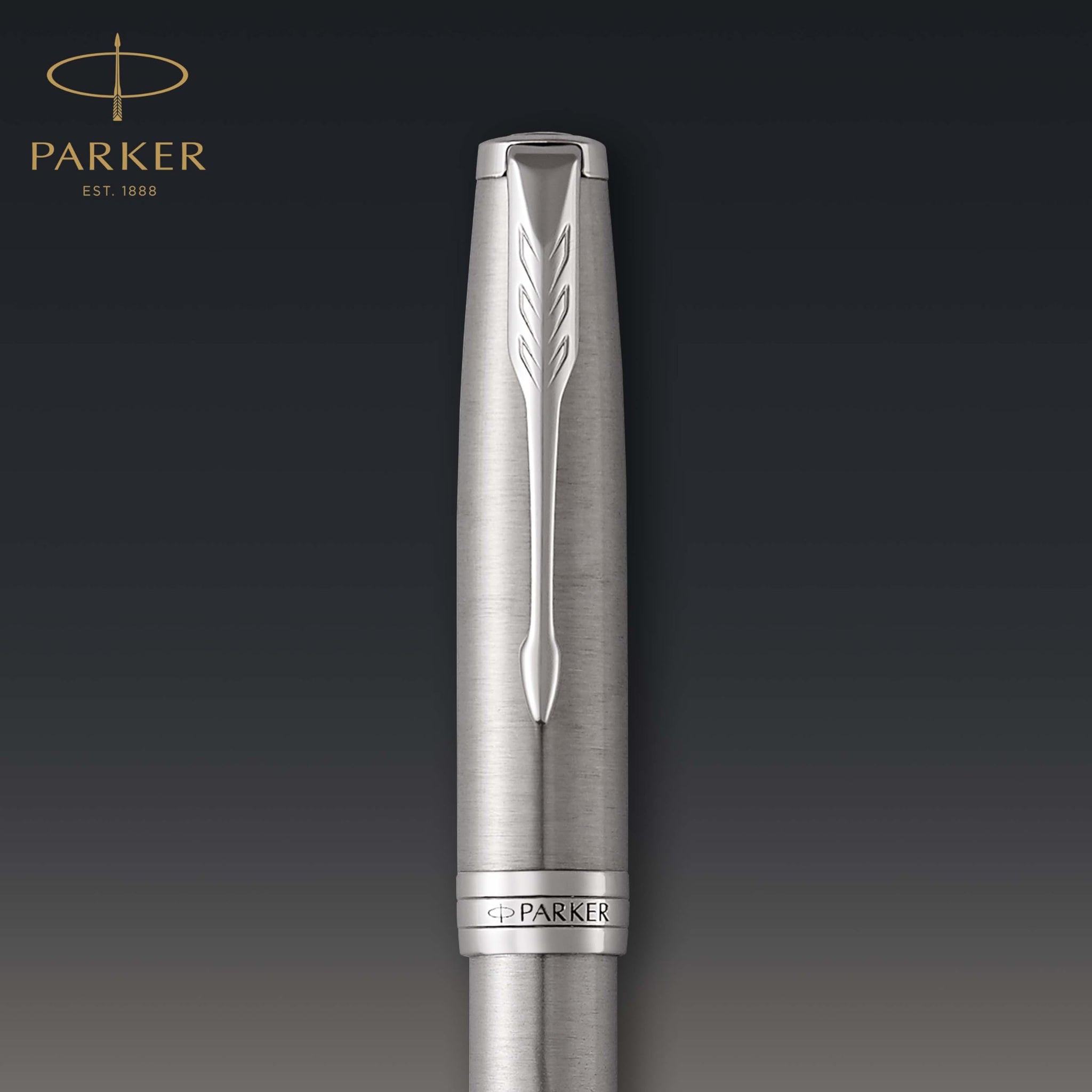 Parker Sonnet Fountain Pen – Stainless Steel with Palladium Trim