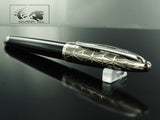 Waterman Carene Fountain Pen – Contemporary Black & Gunmetal (Medium Nib)
