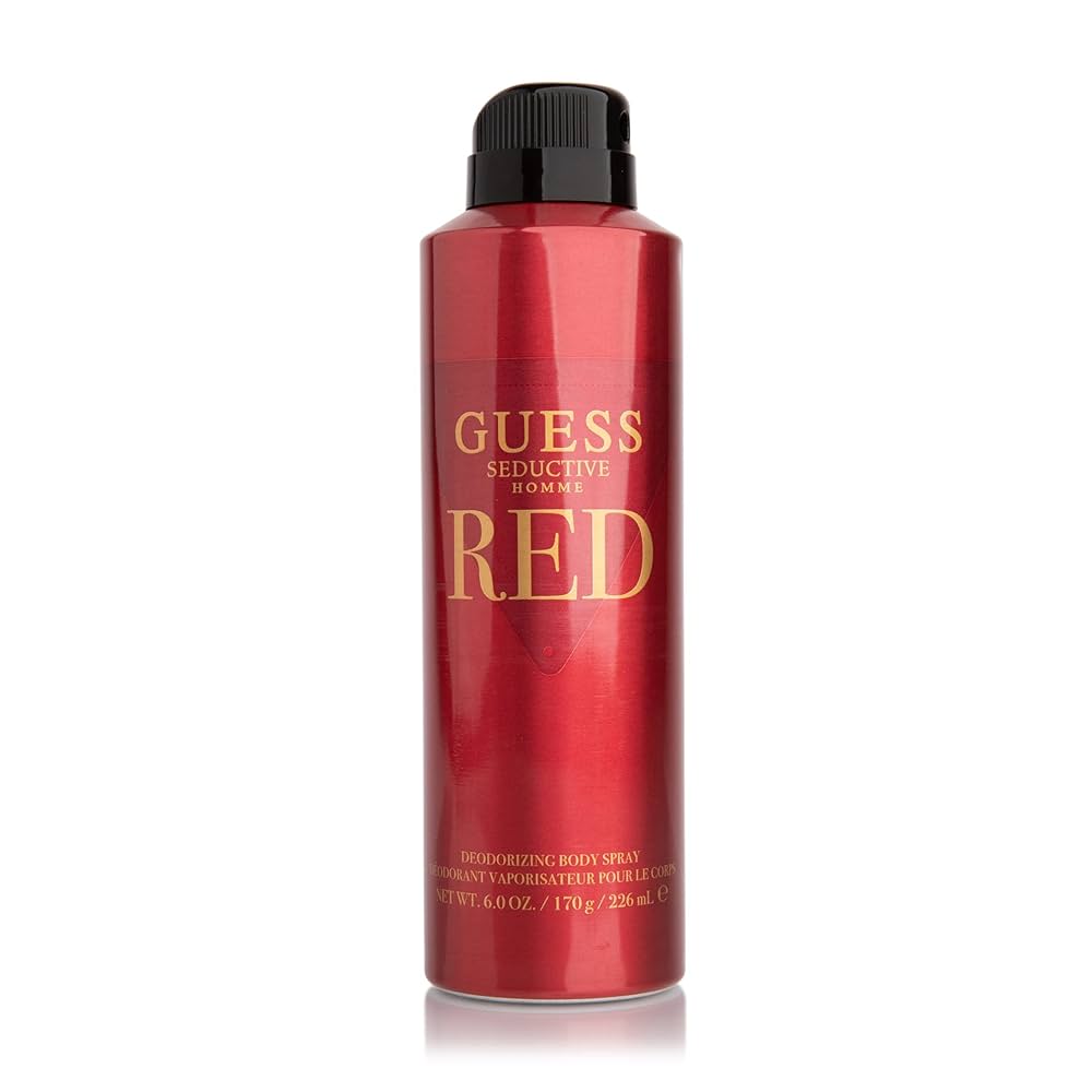 Guess Seductive Red For Men Deodorizing Body Spray 226Ml