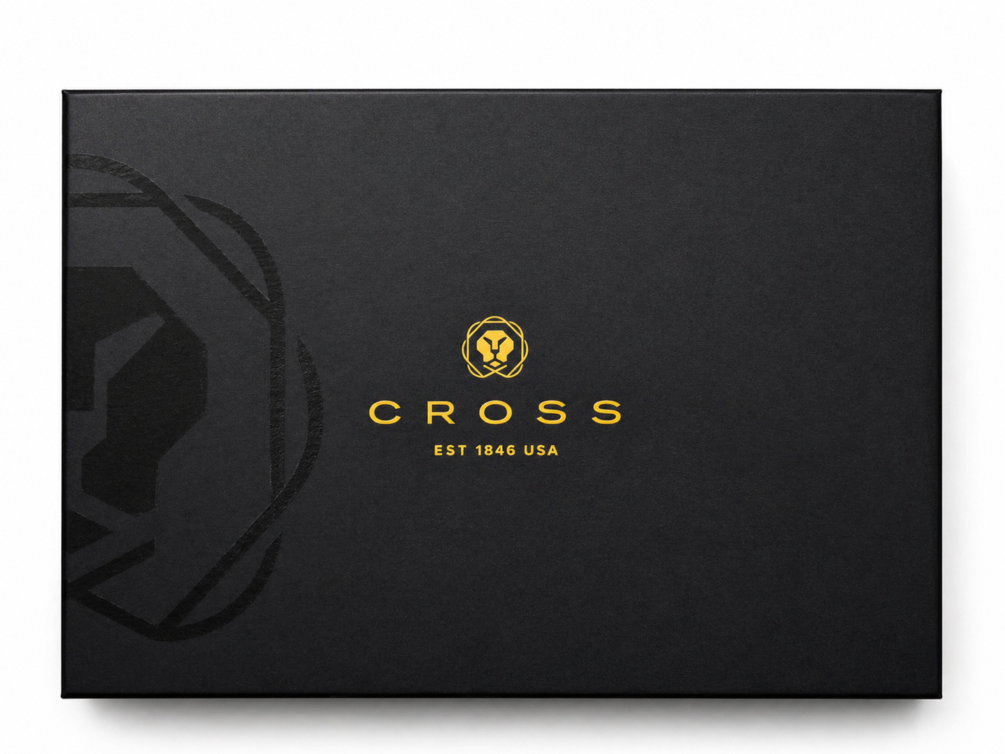 Cross Coventry Ballpoint Pen with Notebook and Coin Wallet Gift Set - Black