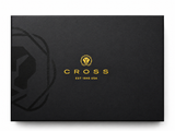 Cross Coventry Ballpoint Pen with Notebook and Coin Wallet Gift Set - Black