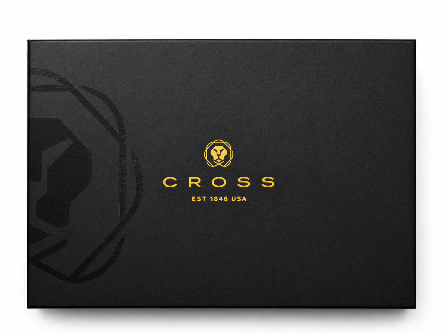 Cross Coventry Ballpoint Pen with Notebook and Coin Wallet Gift Set - Black