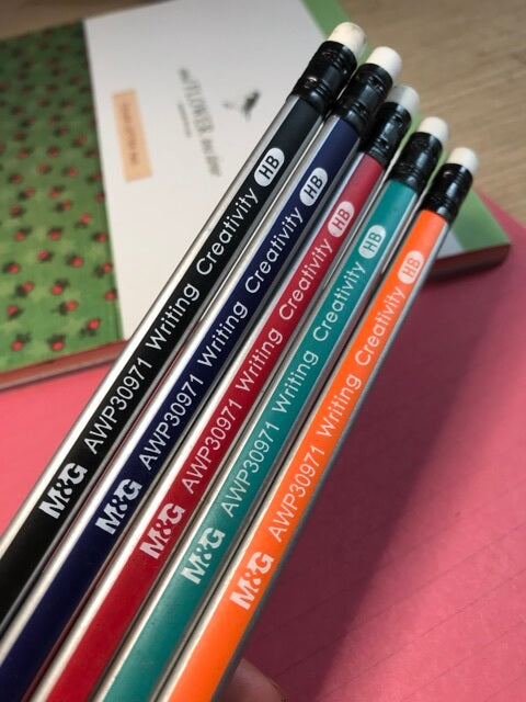 M&G Wooden Pencil with Eraser HB AWP 30971 Single Piece