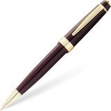 Cross Bailey Light Ballpoint Pen – Burgundy Resin & Gold Plated Trim (Medium)