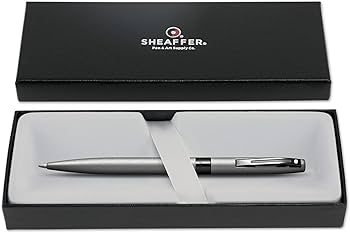Sheaffer Reminder 9019 Ballpoint Pen — Matte Grey | Black PVD Trim