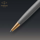 Parker Sonnet Ciselé Sterling Silver GT Ballpoint Pen