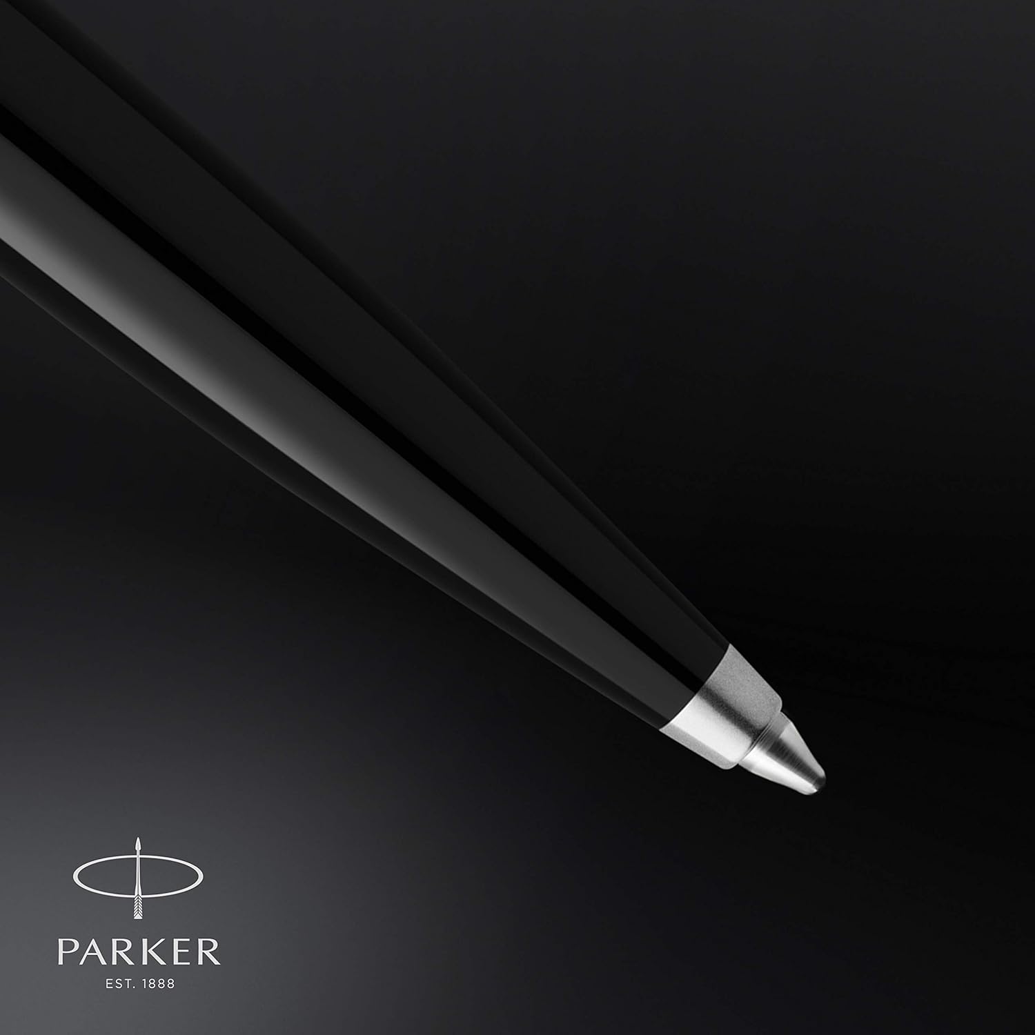 Parker 51 Chrome Trim Black Ballpoint Pen