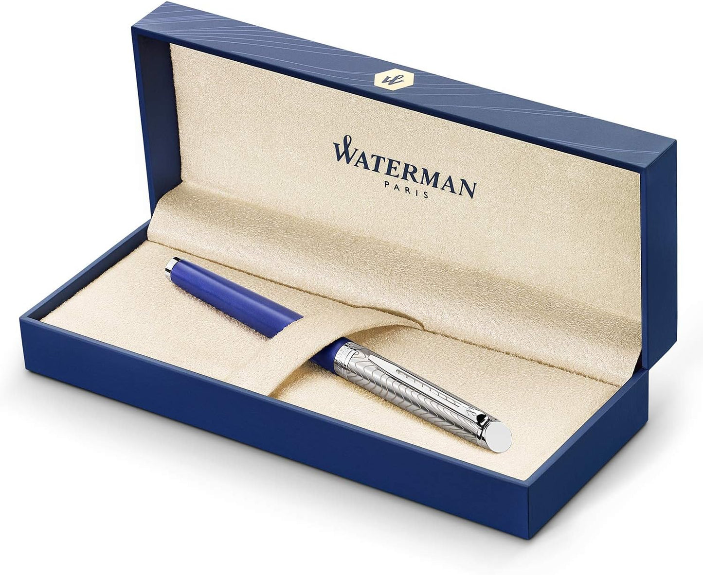 Waterman Hémisphère Deluxe Fountain Pen – Blue Wave CT