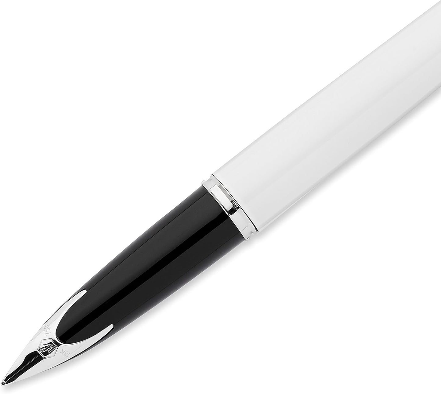 Waterman Carène Fountain Pen – Contemporary White (Chrome Trim)