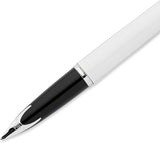 Waterman Carène Fountain Pen – Contemporary White (Chrome Trim)