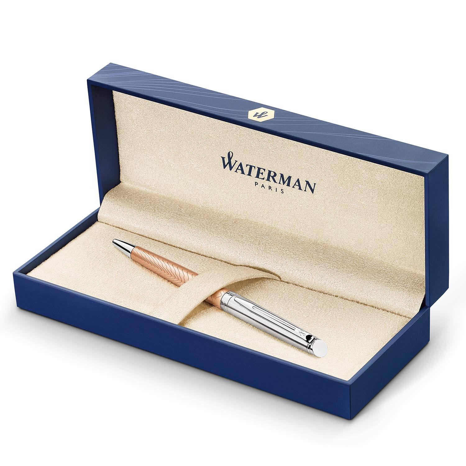 Waterman Hémisphère Deluxe Rose Wave CT Ballpoint Pen