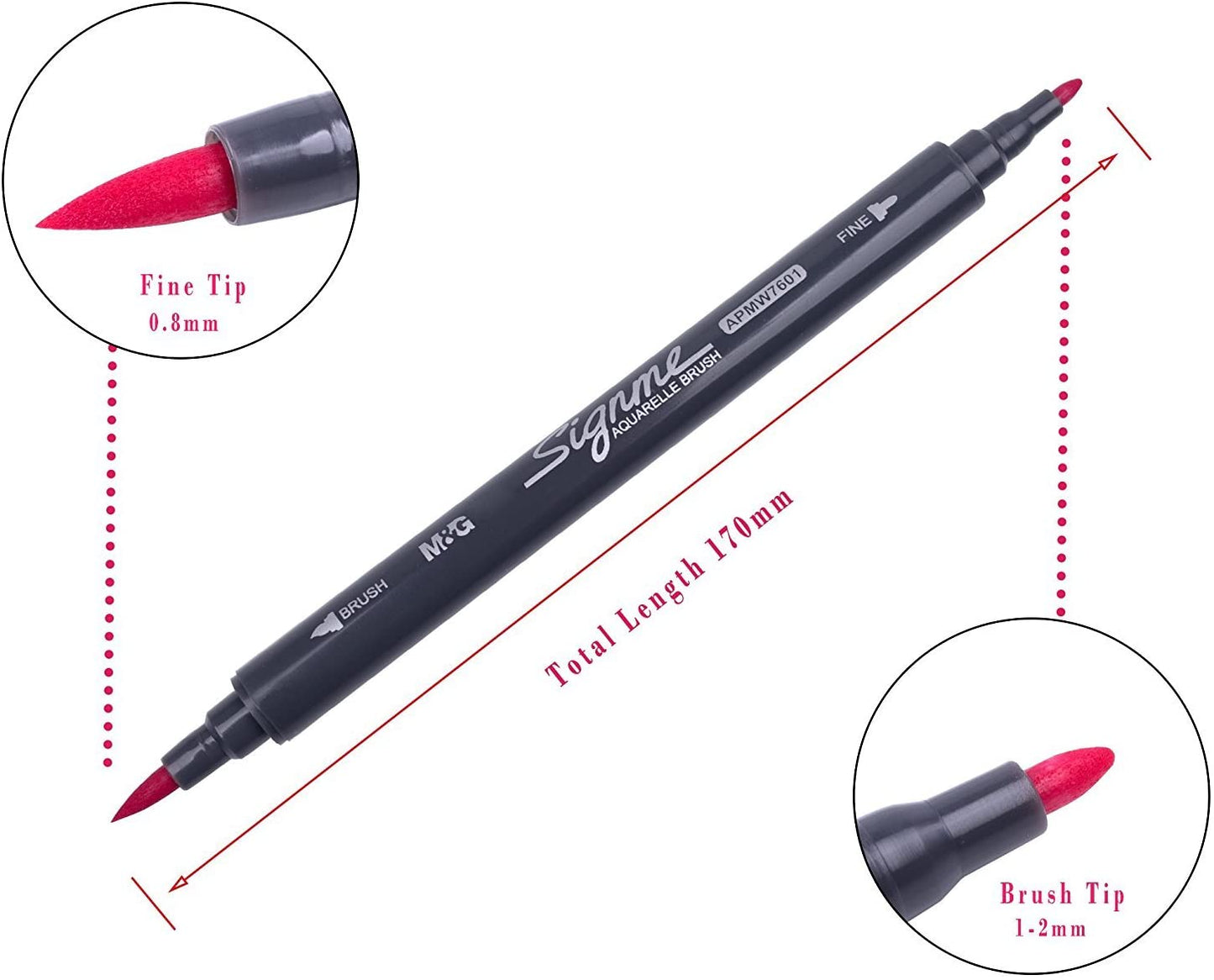 M&G Duo Coloring Brush Pens