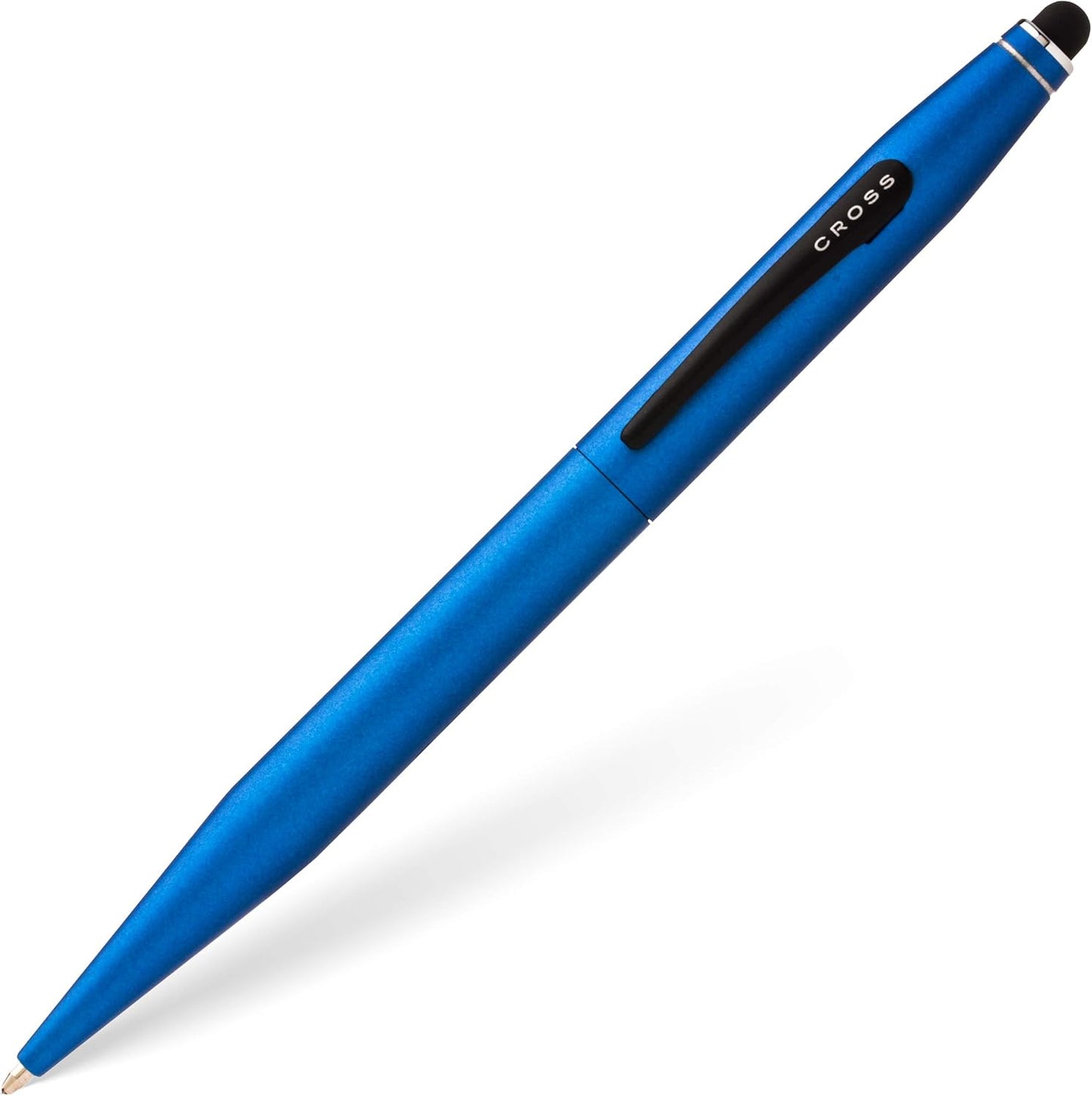 Cross Tech Blu Ballpoint Pen AT0652-6 – Blue Lacquer with Chrome Trim