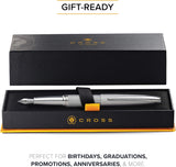 Cross ATX Sandblasted Fountain Pen – Titanium Grey (Medium Nib)