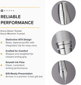 Cross ATX Sandblasted Fountain Pen – Titanium Grey (Medium Nib)