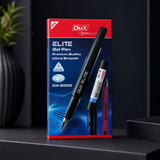 Dux Elite DX 6000 Gel Pen – Blue Ink (Pack of 6 | Box of 12) 0.7 MM
