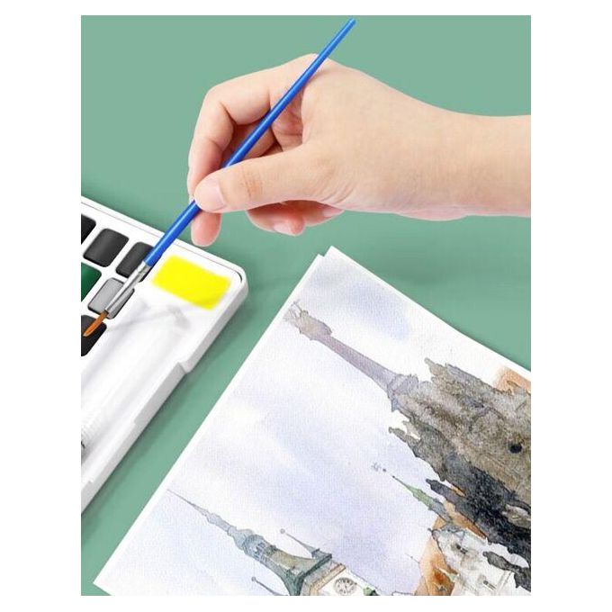 M&G Solid Watercolor Paint With Brush Pen