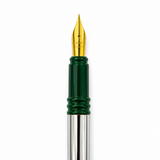Waterman Forum Fountain Pen – Fine Nib | Red & Green Barrel | Vintage Series | Made in France