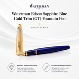 Waterman Elegance Rollerball Pen – Ivory & Gold Trim (GT)