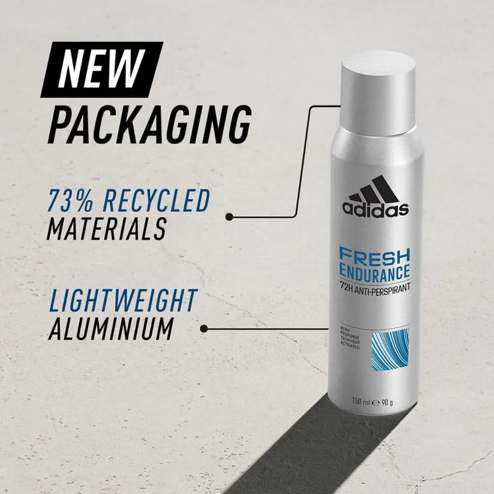 Adidas Fresh Endurance Deodorant Spray 150Ml