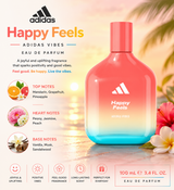 Adidas Vibes Happy Feels Eau de Parfum – 100ml