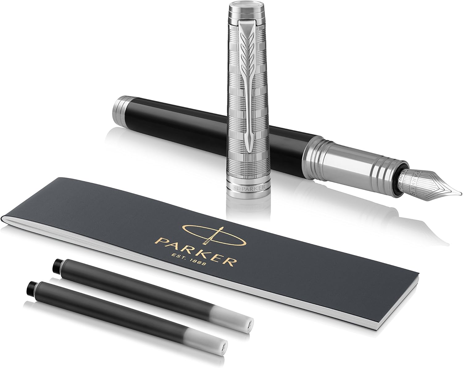 Parker IM Custom Fountain Pen – Black