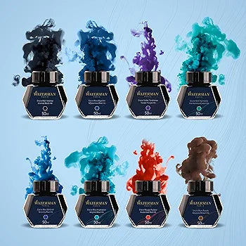 Waterman fountain pen ink bottle, 50ml