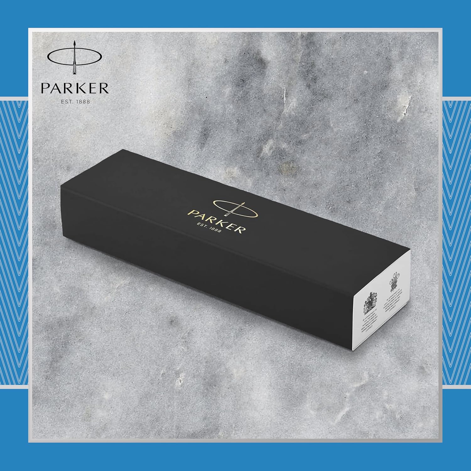 Parker Premium Series Ballpoint Pen – Blue CT (Chrome Trim)