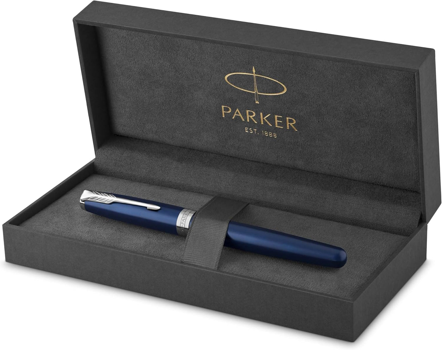 Parker Sonnet Rollerball Pen – Blue Lacquer Palladium Trim