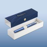 Waterman Allure Fountain Pen | Blue Lacquer | Fine Nib | Blue Ink