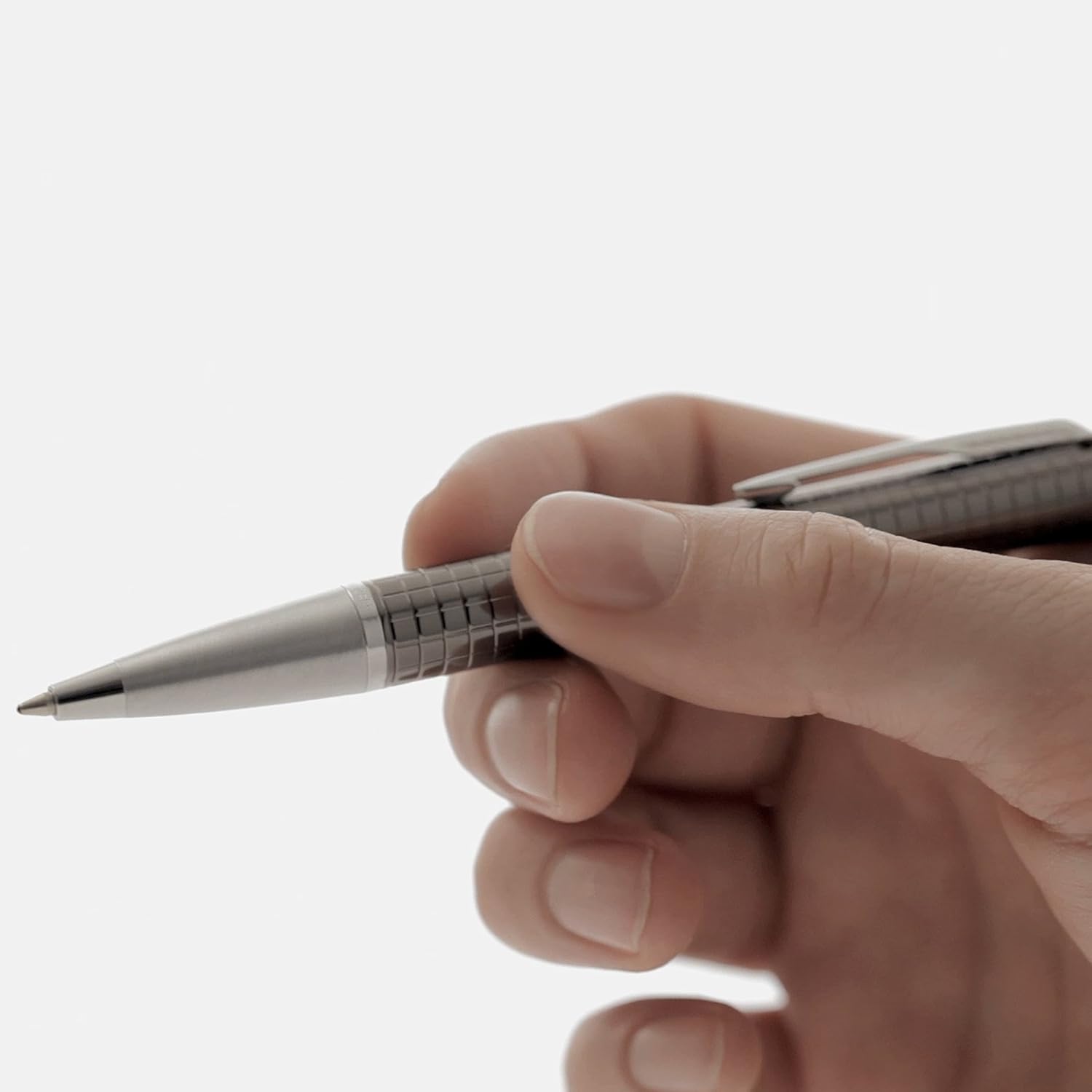 Parker Premium Series Ballpoint Pen – Dark Espresso Chiseled CT
