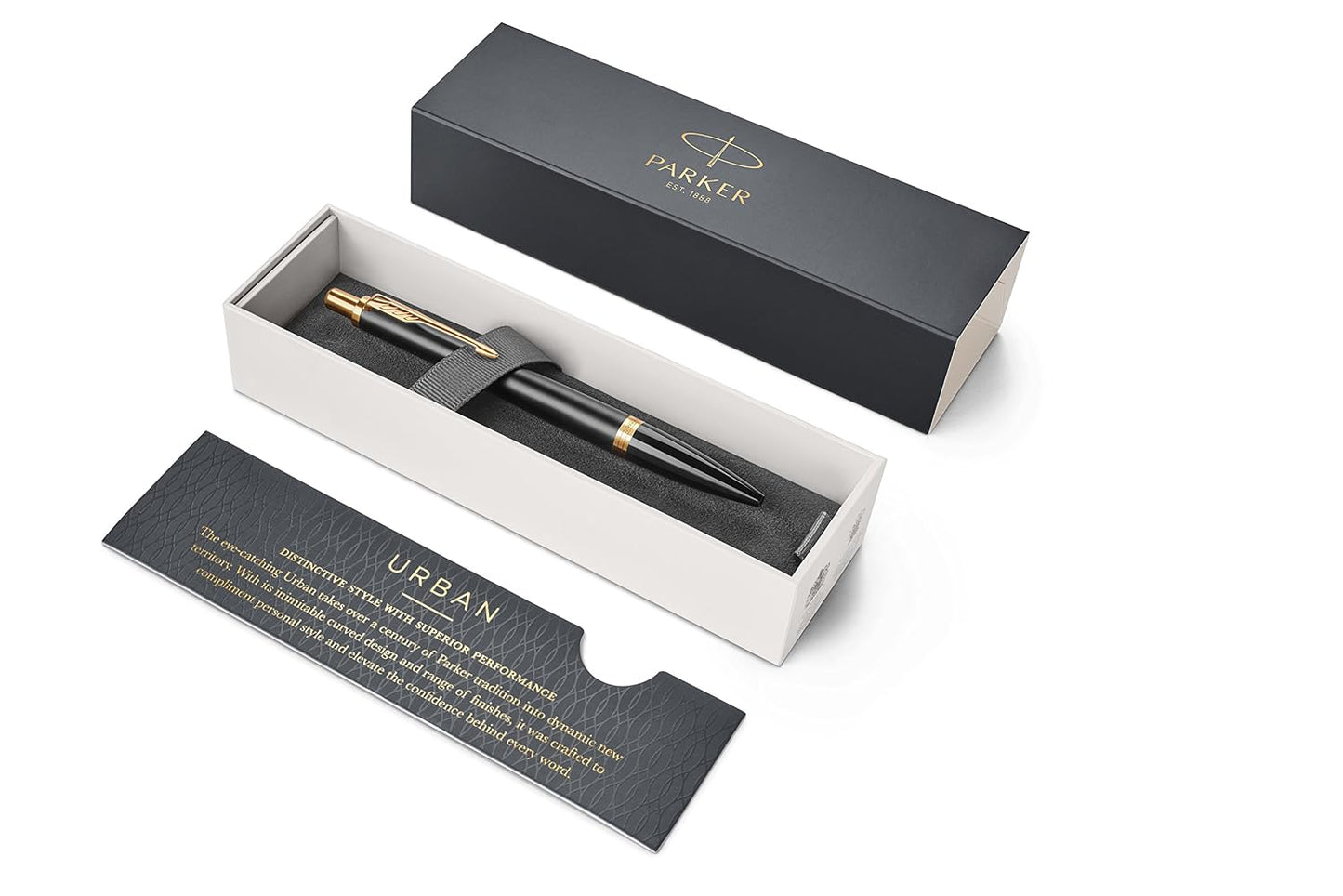Parker Urban Metro Metallic Muted Black GT Ballpoint Pen